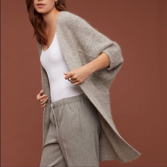 Aritzia Babaton Javier Alpaca Mohair Wool Sweater - Picture 3 of 8